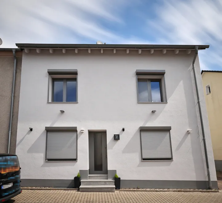Exterior view of the house on Kirchhofstrasse in Wallerfangen